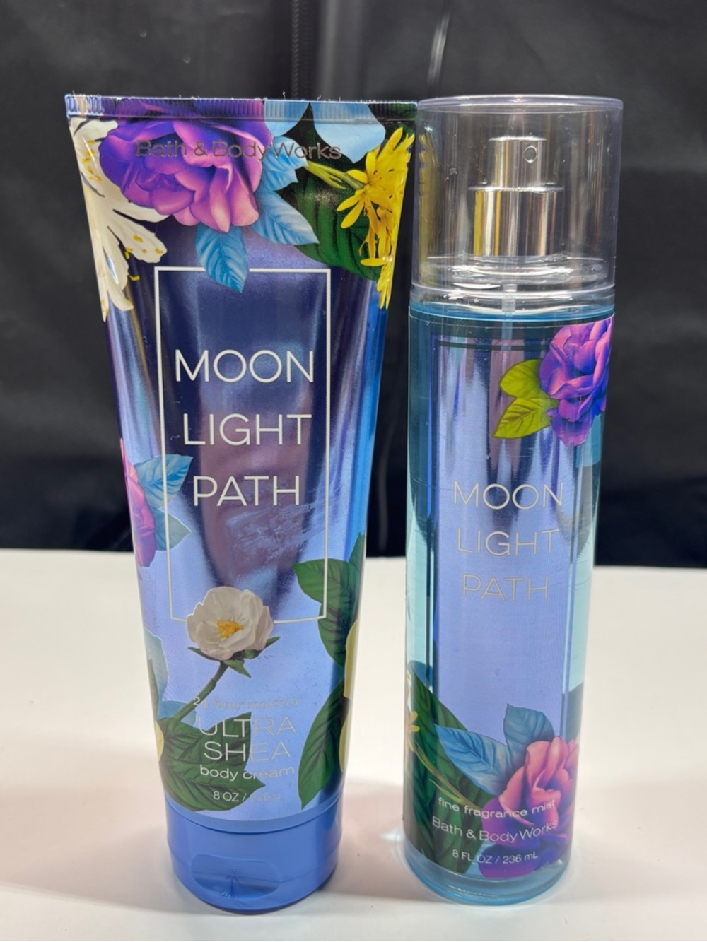 Bath & Body Works Moon Light Path Set Body Moisture Ultra Shea Cream 8 oz